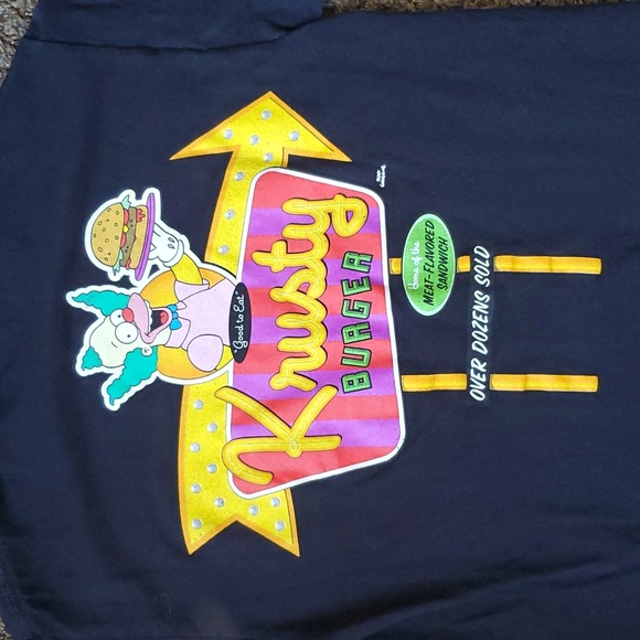 The Simpsons Krusty Burger Shirt - Picture 4 of 4